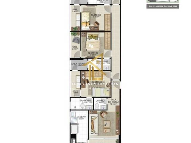 #AP00335 - Apartamento para Venda em Guarapari - ES